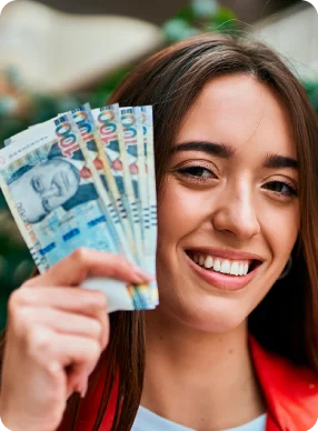 Tú eliges cómo, dónde y cuándo desembolsar tu Préstamo Efectivo